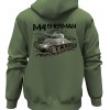 M4sherman olivove mikina new