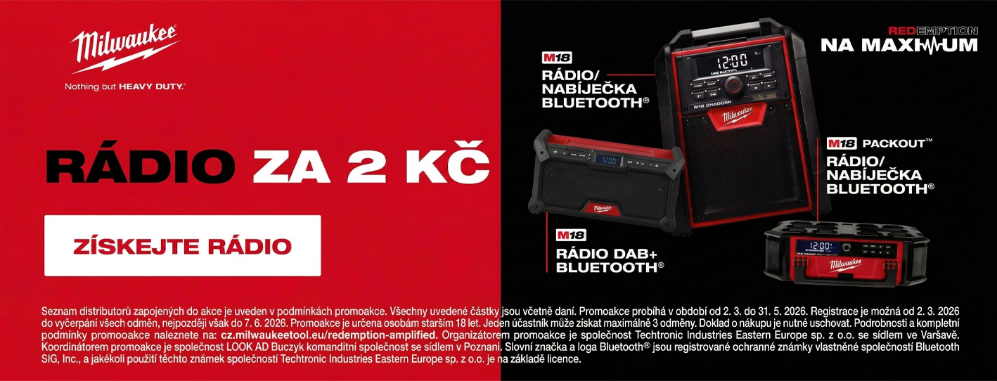 Milwaukee akce radio