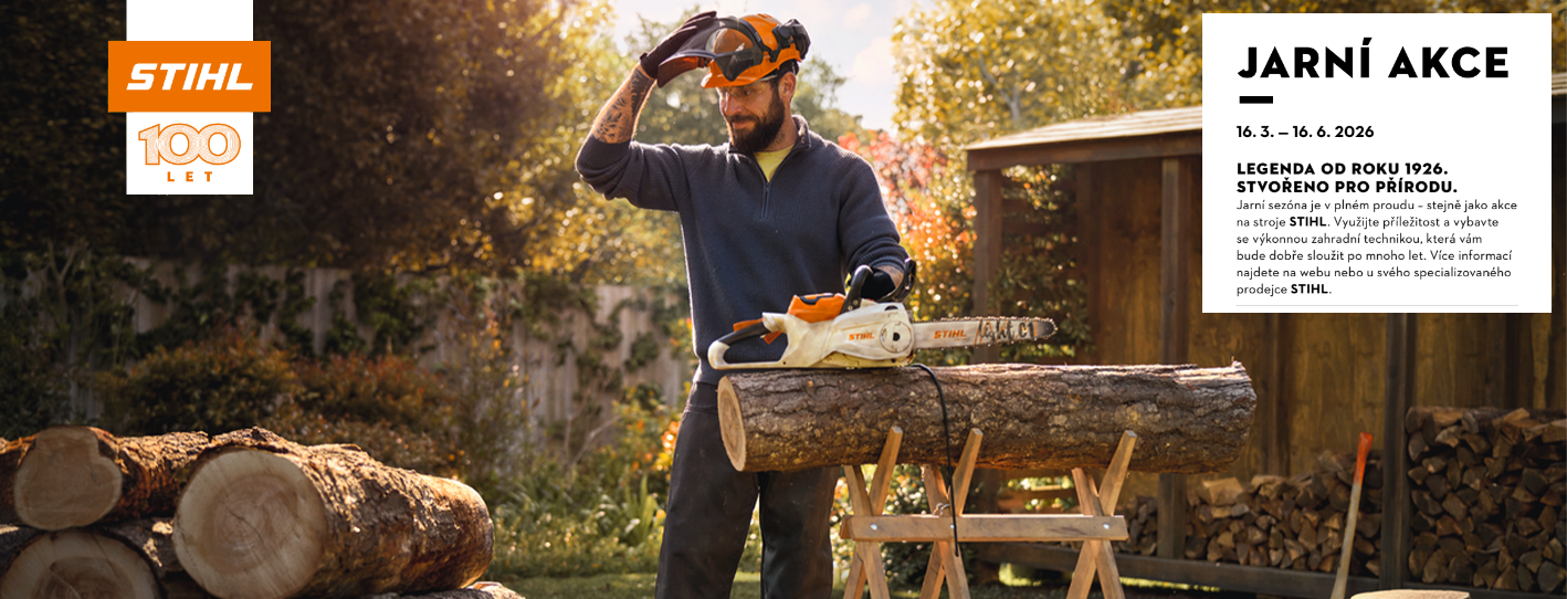 STIHL - JARO V PLNÉM PROUDU 2026