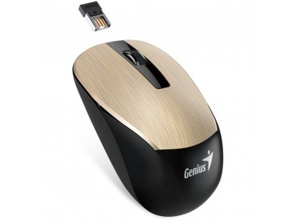 NX 7015 bezdrátová myš zlatá GENIUS
