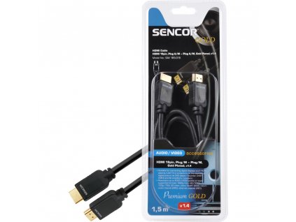 SENCOR SAV 165-015 HDMI M-M 1,5M v1.4 PG