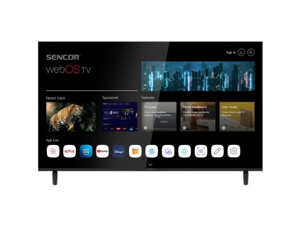 SLE 50US803B WEBOS SMART TV SENCOR