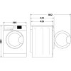 INDESIT BWSA 61294 W EU N PRAČKA SLIM