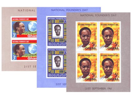 Ghana 0106 0108 Bl 3 Bl 5