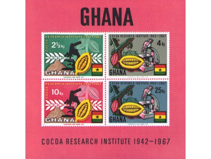 Ghana 0334 0337 Bl 30