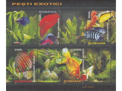 Rumunsko 5912 5915 Bl 351