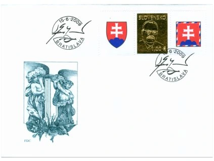 SR 2009 / 457 / Prezident SR Ivan Gašparovič / FDC