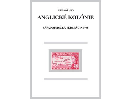 Albumové listy angl kol 1958 Západoindická federácia