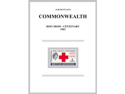 Albumové listy angl kol 1963 Red cross