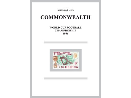 Albumové listy angl kol 1966 Footbal