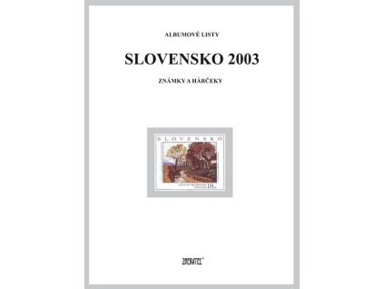 Albumové listy SR 2003 I