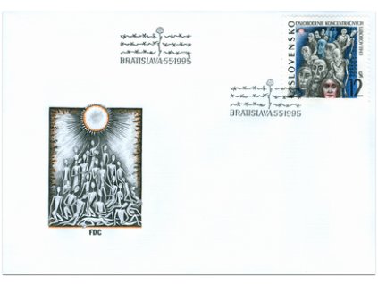 SR 1995 / 066 / Oslobodenie koncentračných táborov FDC