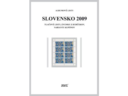 Albumové listy SR 2009 II