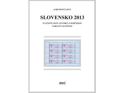Albumové listy SR 2013 II