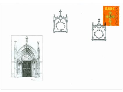 SR 2010 / 467 / Kultúrne dedičstvo Slovenska / FDC