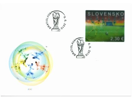 SR 2010 / 475 / MS vo futbale / FDC