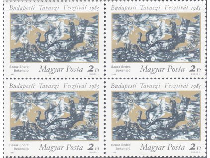 Maďarsko 3597 4bl