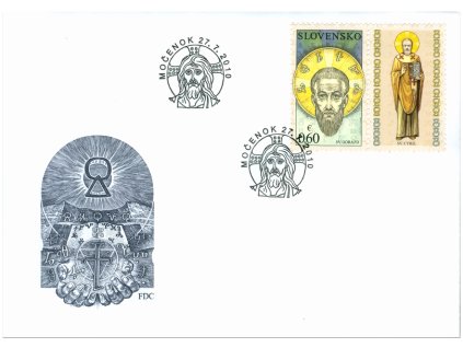 SR 2010 / 478-479 / Svätí Sedempočetníci / FDC (2)