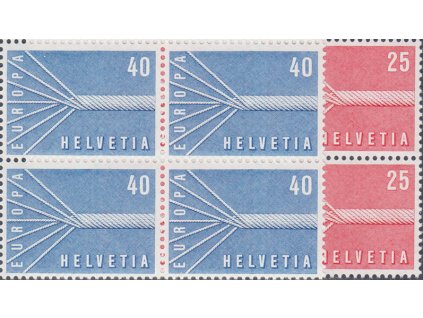 Svajciarsko 0646 0647 4bl