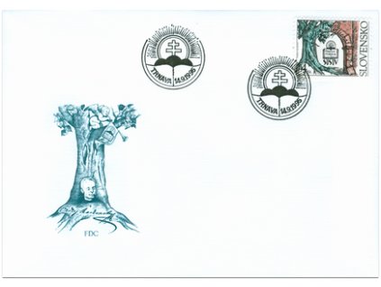 SR 1995 / 078 / Spolok sv. Vojtecha FDC