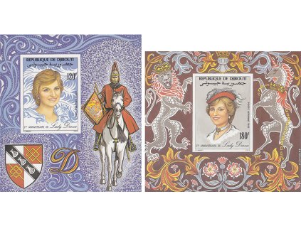 Djibuti Bl 60 Bl 61 B