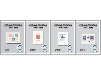 Katalog znamky CSSR komplet