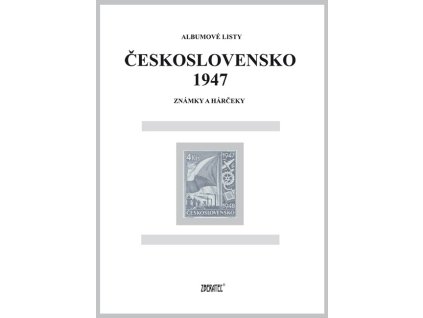Albumové listy Československo 1947 I