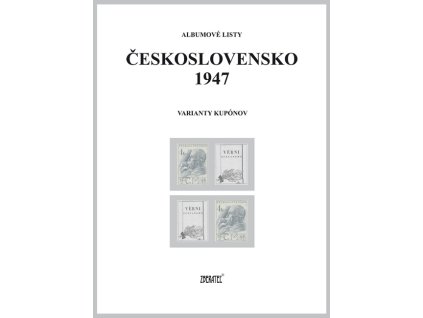 Albumové listy Československo 1947 II