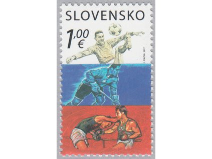 SR 2017 / 639 / Šport: A. Kvašňák, V. Nedomanský, J. Torma