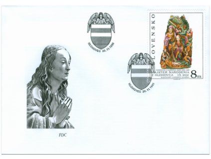 SR 1995 / 082-083 / Umenie FDC (2)