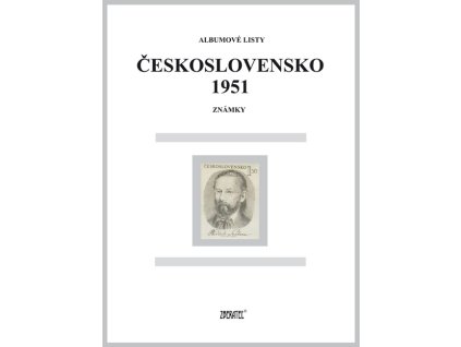 Albumové listy Československo 1951