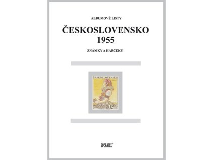 Albumové listy Československo 1955 I