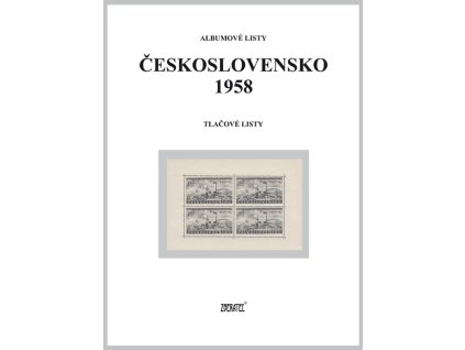 Albumové listy Československo 1958 II