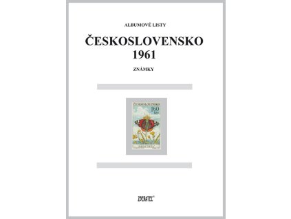 Albumové listy Československo 1961 I