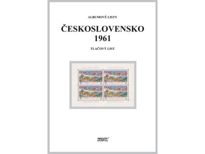 Albumové listy Československo 1961 II