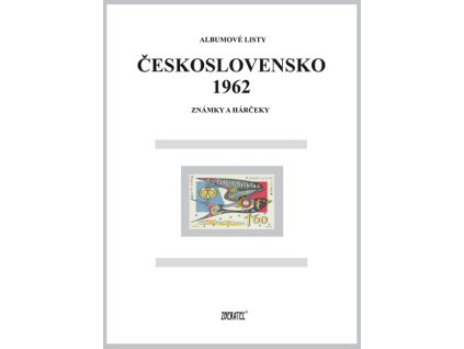 Albumové listy Československo 1962 I