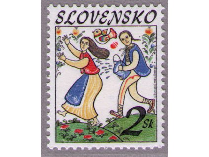 SR 1996 / 087 / Veľká noc - ľudové zvyky