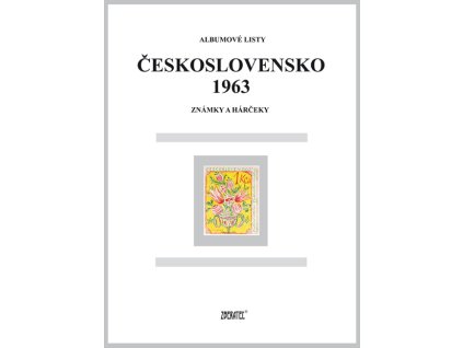 Albumové listy Československo 1963