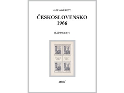 Albumové listy Československo 1966 II