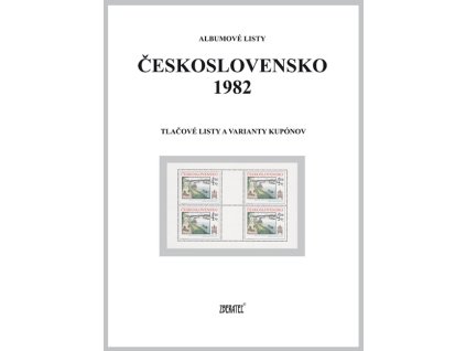 Albumové listy Československo 1982 II