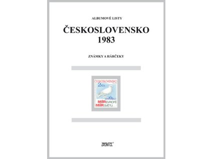 Albumové listy Československo 1983 I