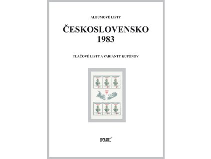 Albumové listy Československo 1983 II