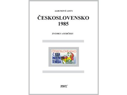 Albumové listy Československo 1985 I