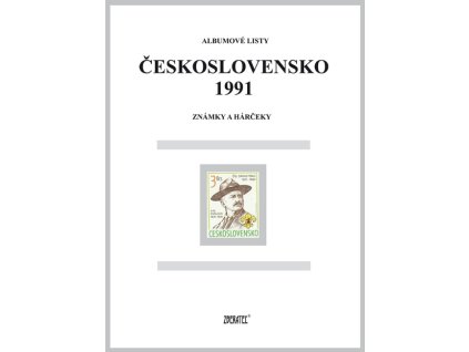 Albumové listy Československo 1991 I