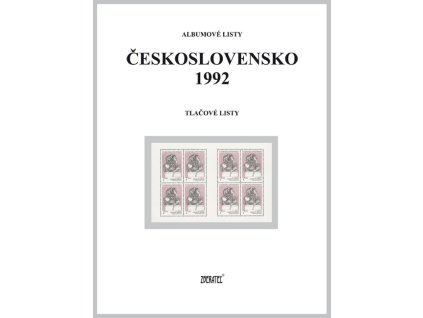 Albumové listy Československo 1992 II