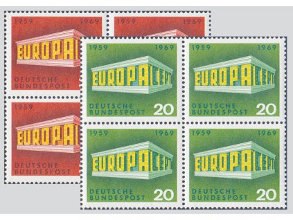 Nemecko 0583 0584 4bl