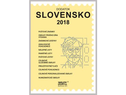 Katalog znamky SR 2018