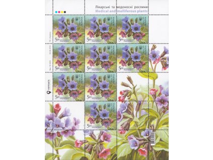 Ukrajina 2018 kvety PL1