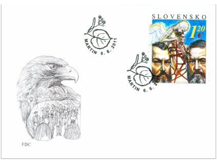 SR 2011 / 499 / 150. výročie Memoranda národa Slovenského FDC