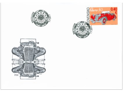 SR 2011 / 500-501 / Technické pamiatky FDC (2)